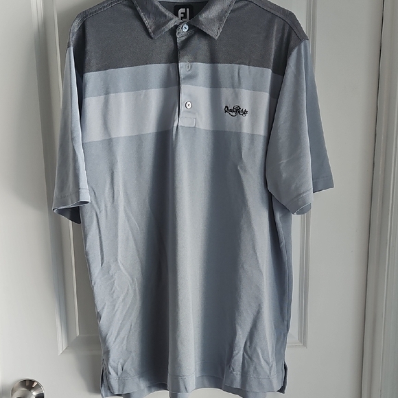 FootJoy Other - FootJoy Men's Polo in Gray and Blue Tones